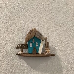 Driftwood Art, Driftwood Beach House, Driftwood Beach Art, Coastal Decor